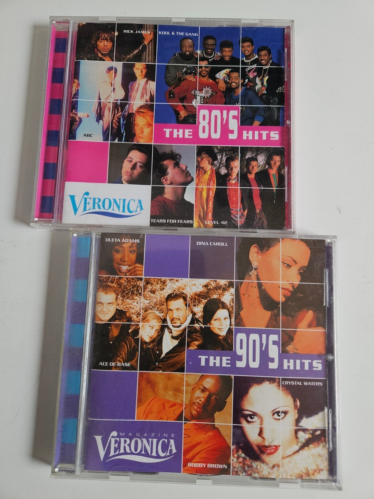 The 80's Hits & The 90's Hits CD's - Veronica, Ophalen of Verzenden, Zo goed als nieuw, Pop