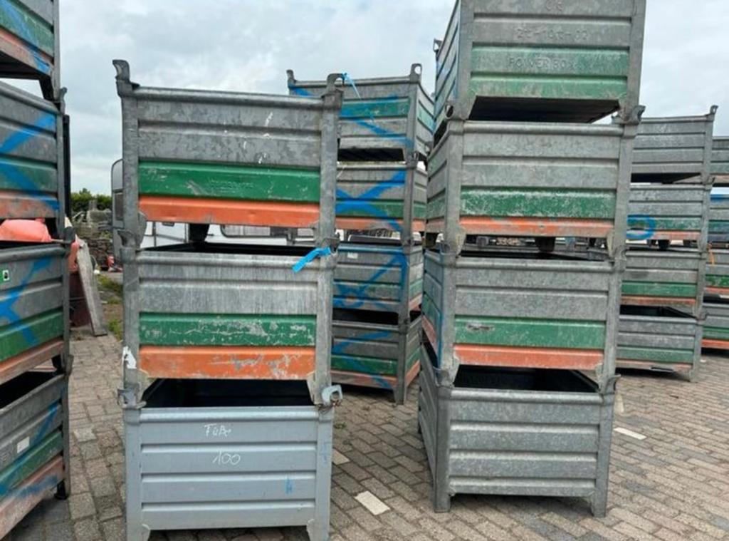 Stapelbakken magazijnbakken industriële kratten, Ophalen