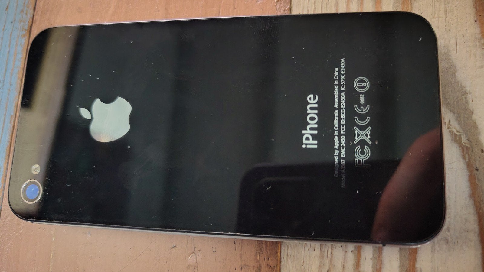 Apple iPhone 4 Zwart 16GB zonder accu, Telecommunicatie, Mobiele telefoons | Apple iPhone, Gebruikt, 16 GB, Zwart, Ophalen of Verzenden