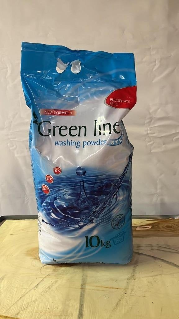 Foto 2 van Green line wasmiddel 10 kg verpakingen pro  GREENLINE WASPOE
