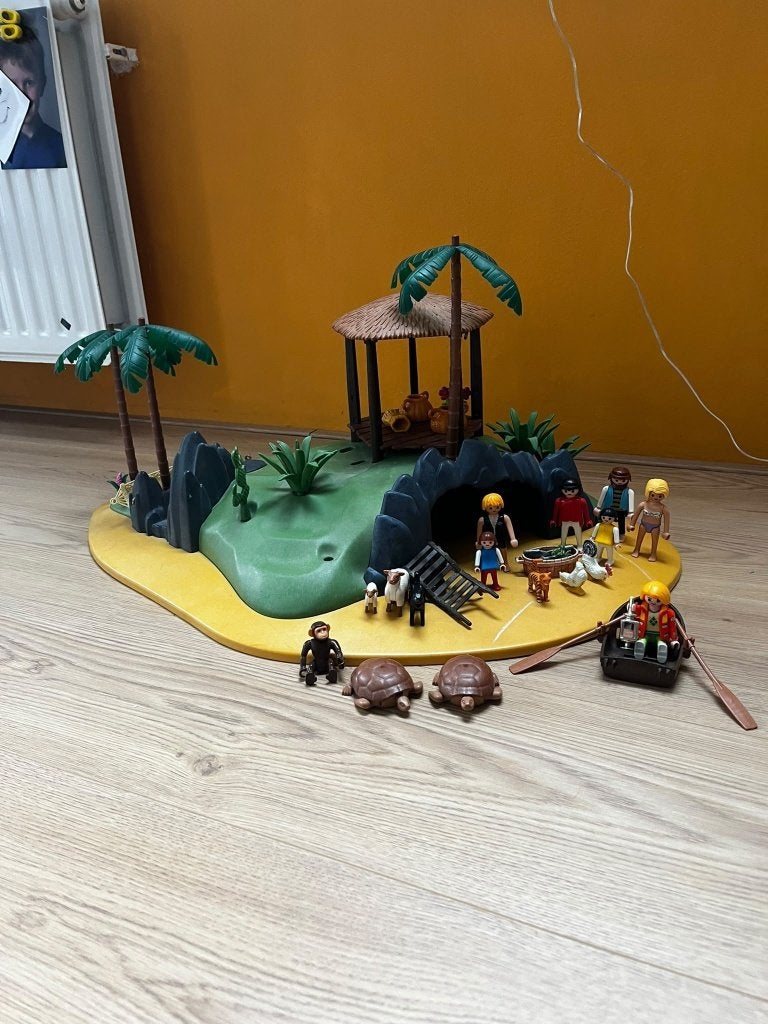 Playmobile Eiland, Ophalen, Gebruikt