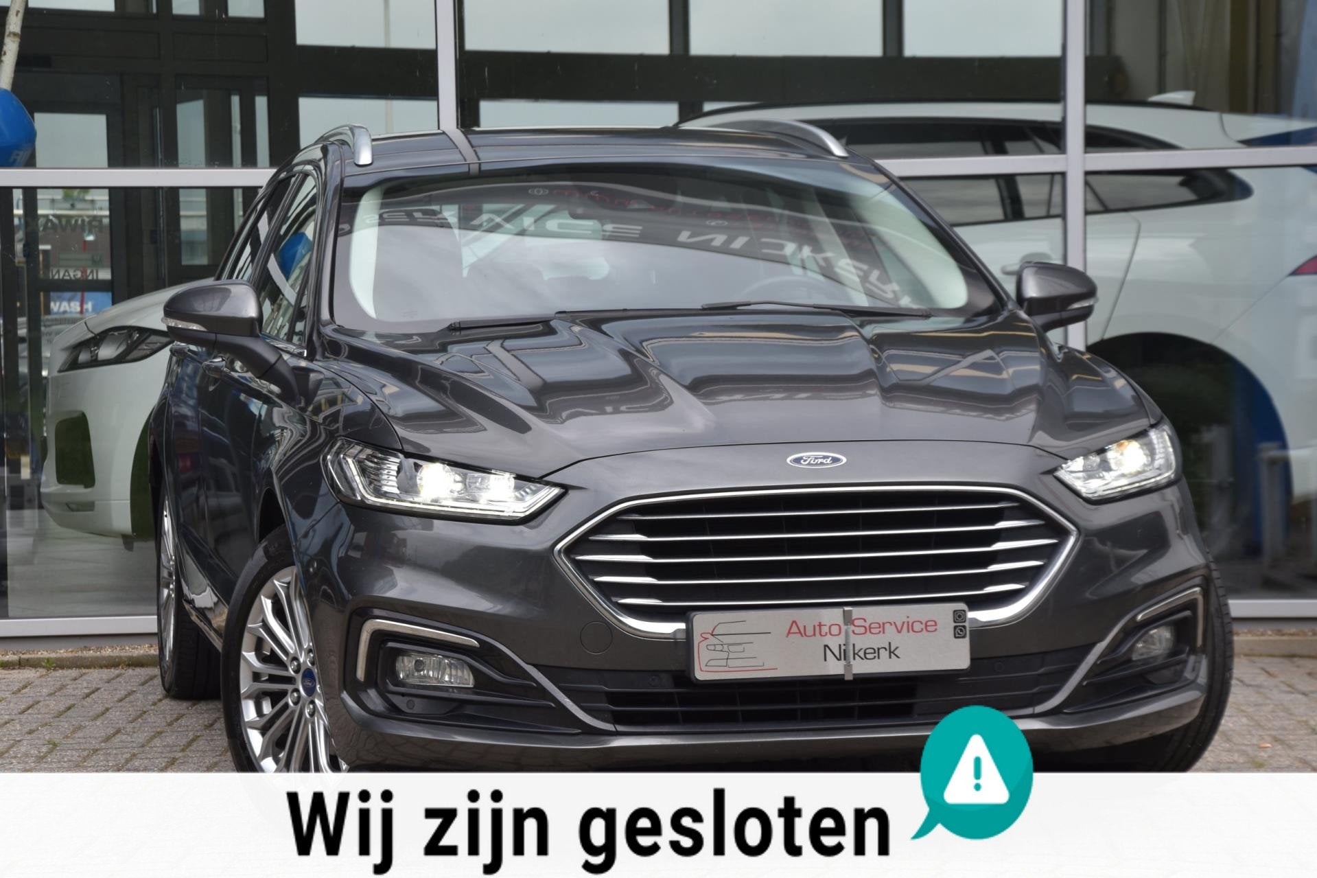 Ford Mondeo Wagon 2.0 IVCT HEV Titanium Aut. Airco Navi. Btw, Stof, Gebruikt, 4 cilinders, Mondeo