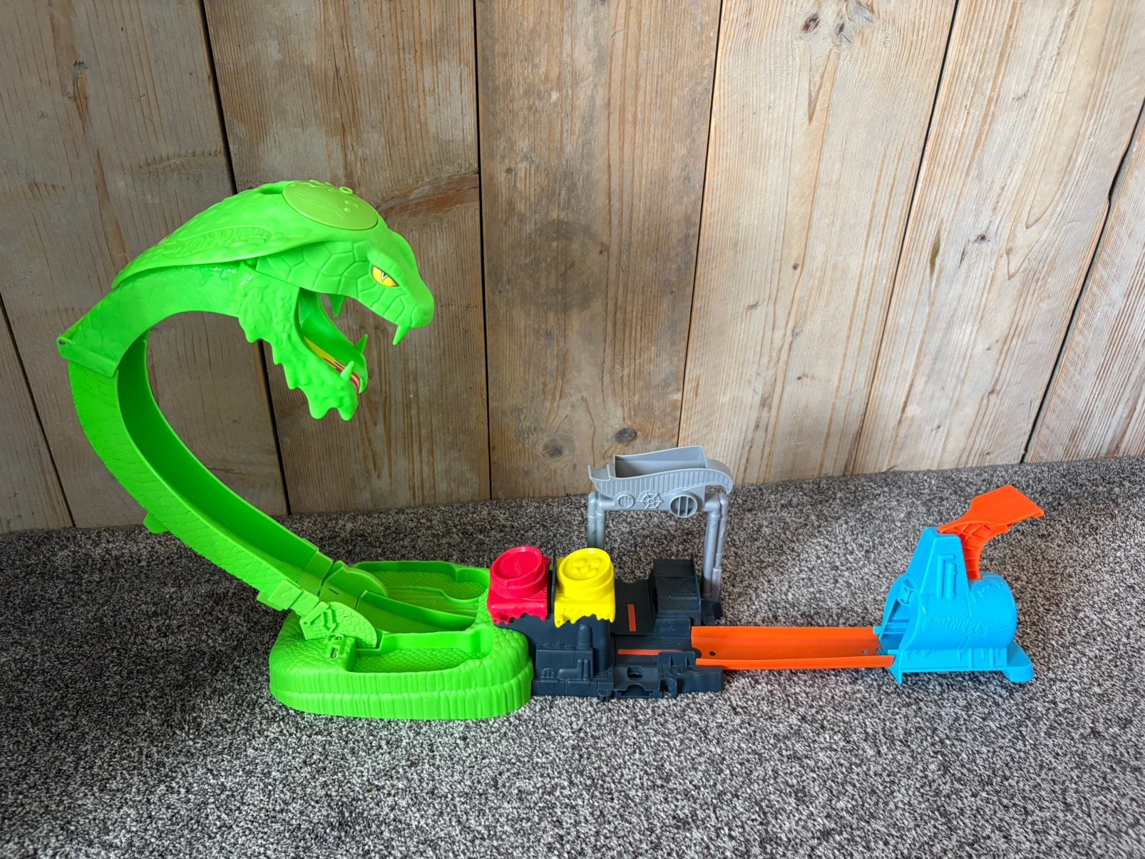 Hot wheels lanceer slang, Ophalen, Zo goed als nieuw, Handmatig, Hot Wheels