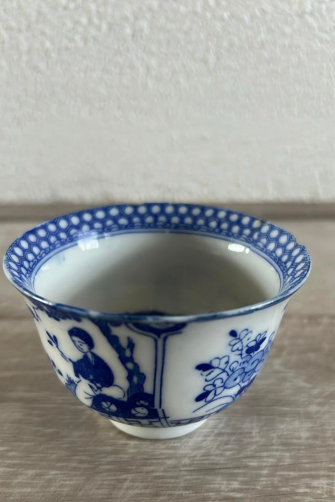 Antiek Imari-porseleinen kommetje, Antiek en Kunst, Antiek | Porselein, Ophalen of Verzenden