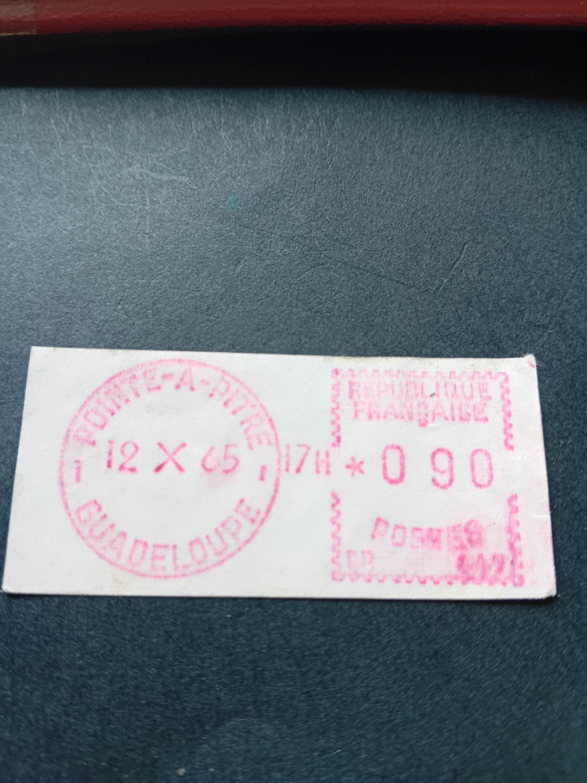 Guadeloupe Postzegel 1965 - Pointe-à-Pitre, Ophalen of Verzenden, Nederland