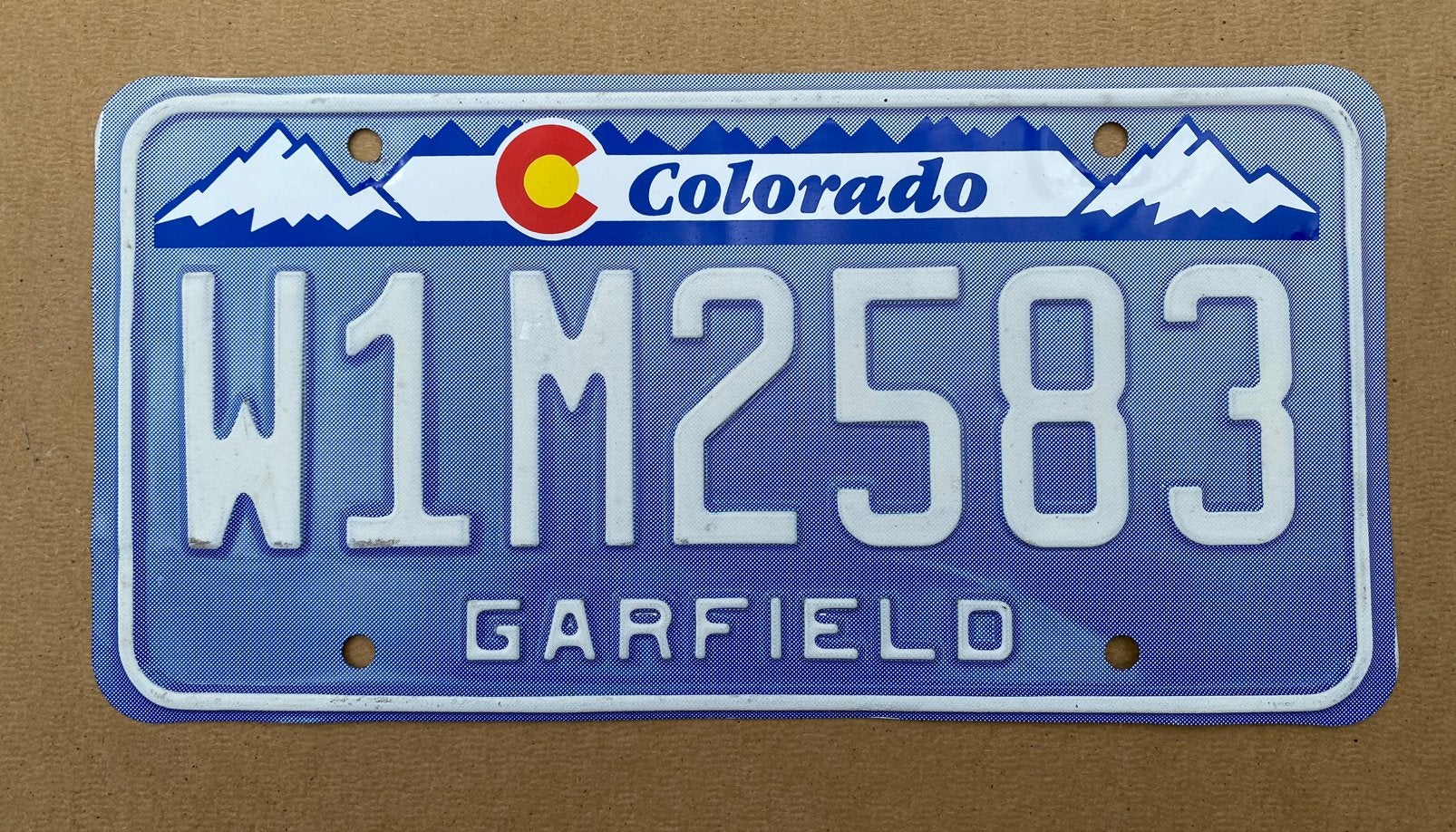 Kentekenplaat USA Colorado, Verzamelen, Ophalen of Verzenden, Gebruikt, Auto's