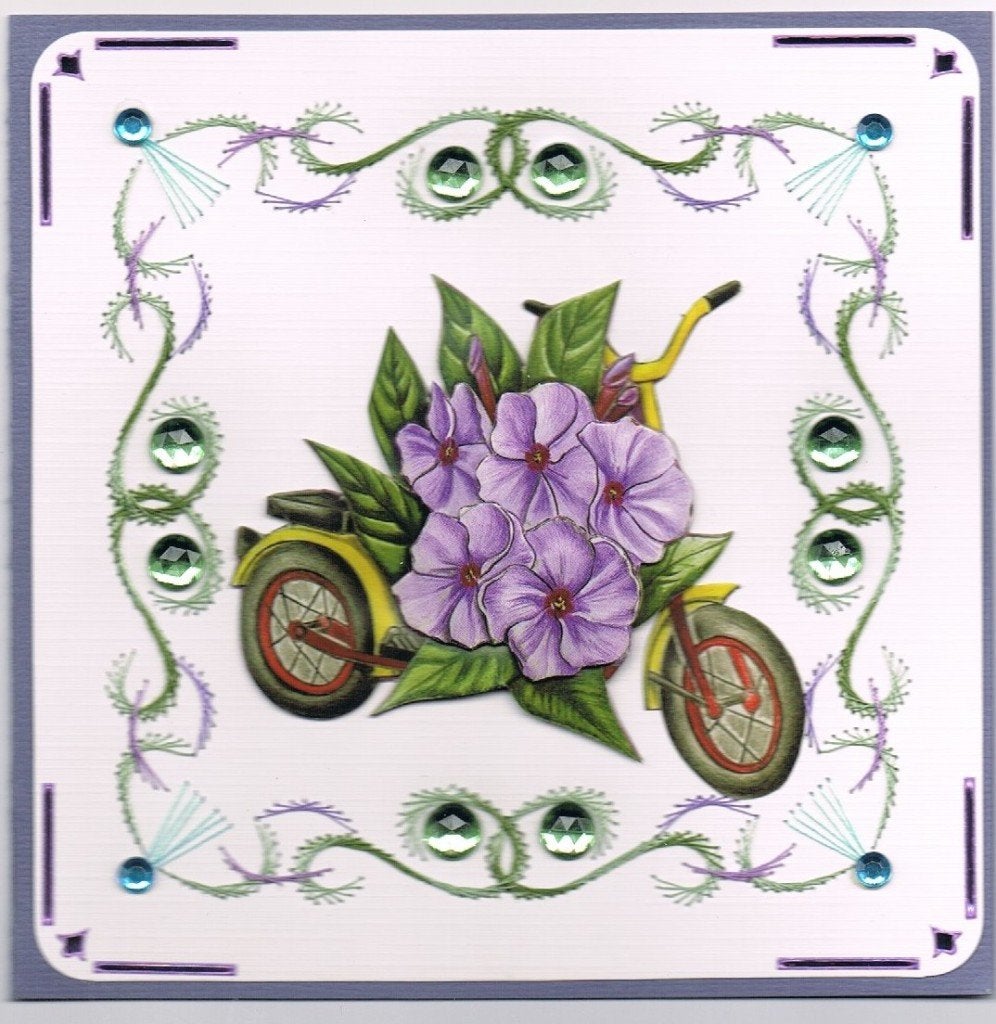 borduurkaart met kralen, Ophalen of Verzenden, Nieuw, Natuur