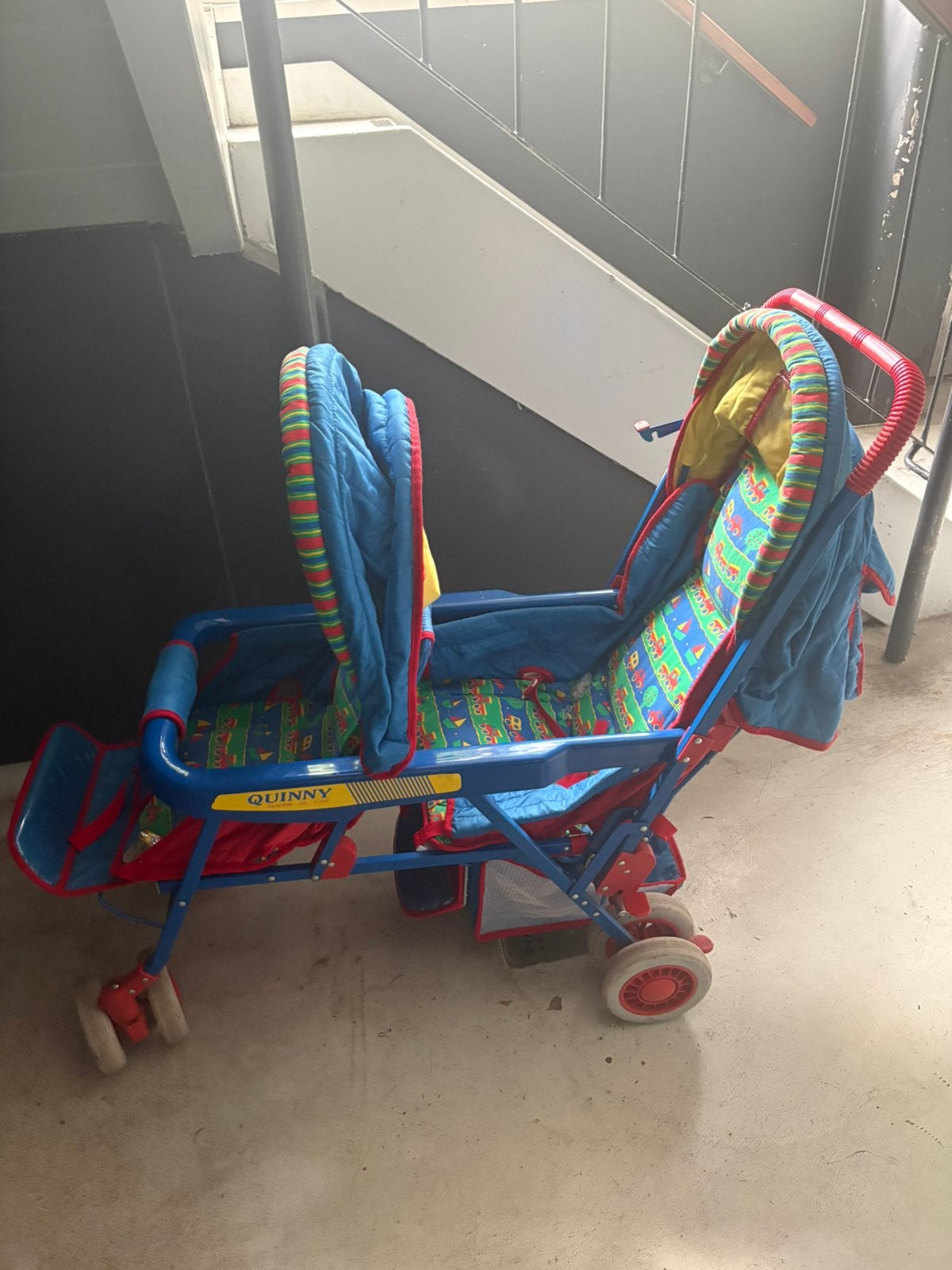 Vintage Quinny kinderwagen, Ophalen, Gebruikt, Quinny, Verstelbare rugleuning