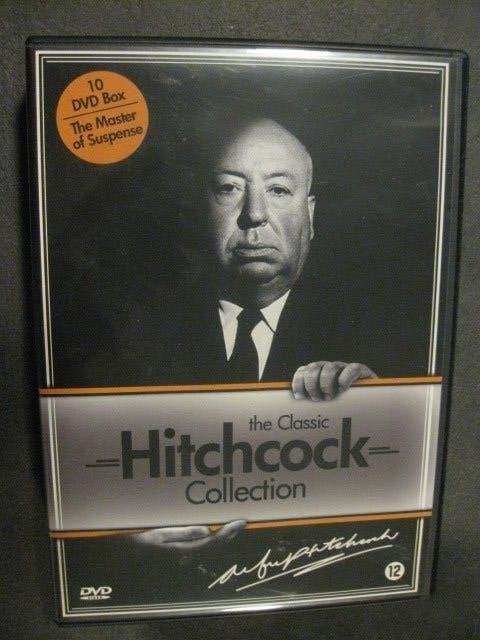 HITCHCOCK - THE CLASSIC COLLECTION in een 10 DVD BOX, Vanaf 12 jaar, Ophalen, Zo goed als nieuw, Detective en Krimi