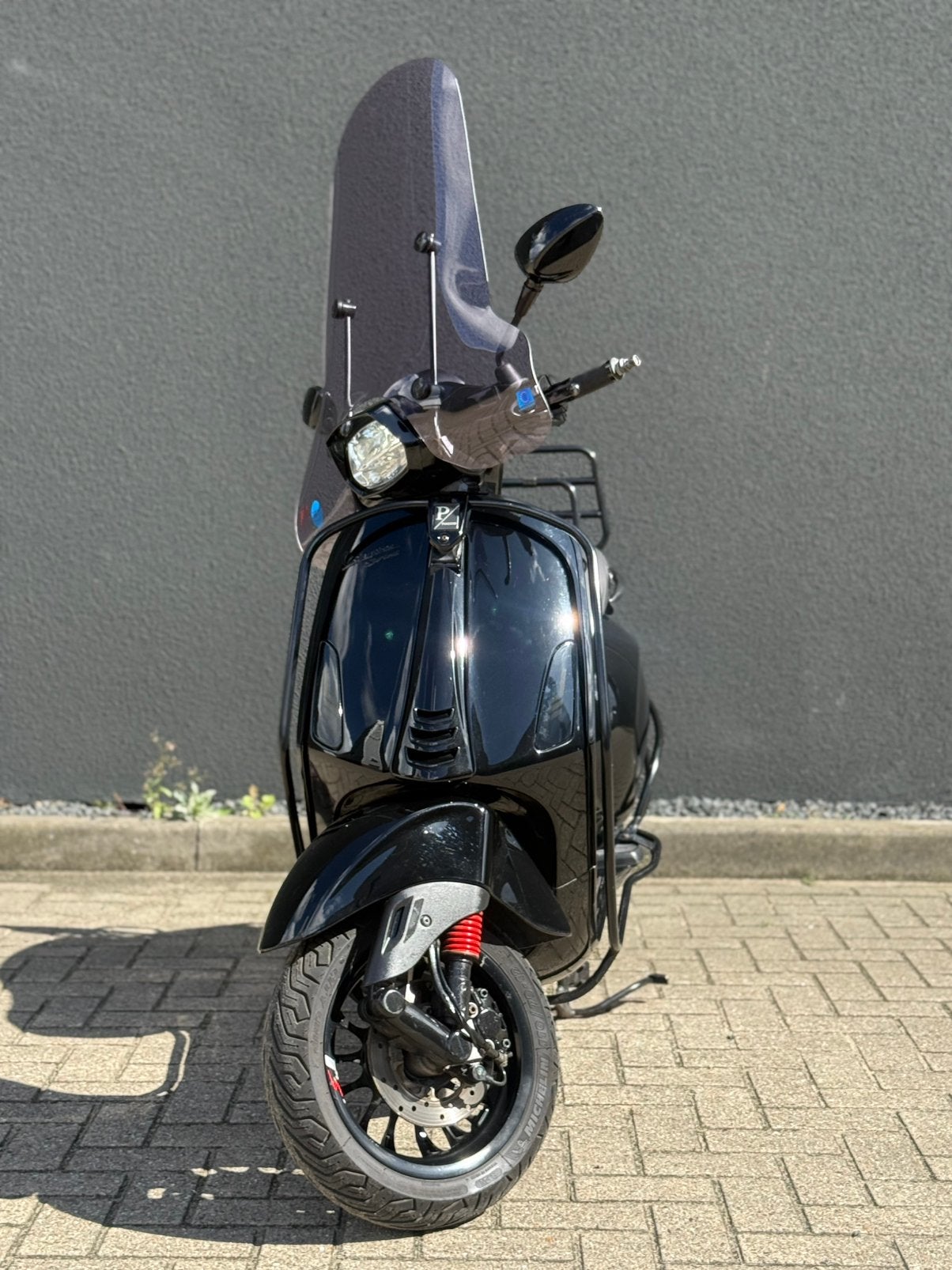 Vespa Sprint iGET 2021 Snor! FULL BLACK ON BLACK, Overige modellen, Ophalen of Verzenden, Zo goed als nieuw, Benzine