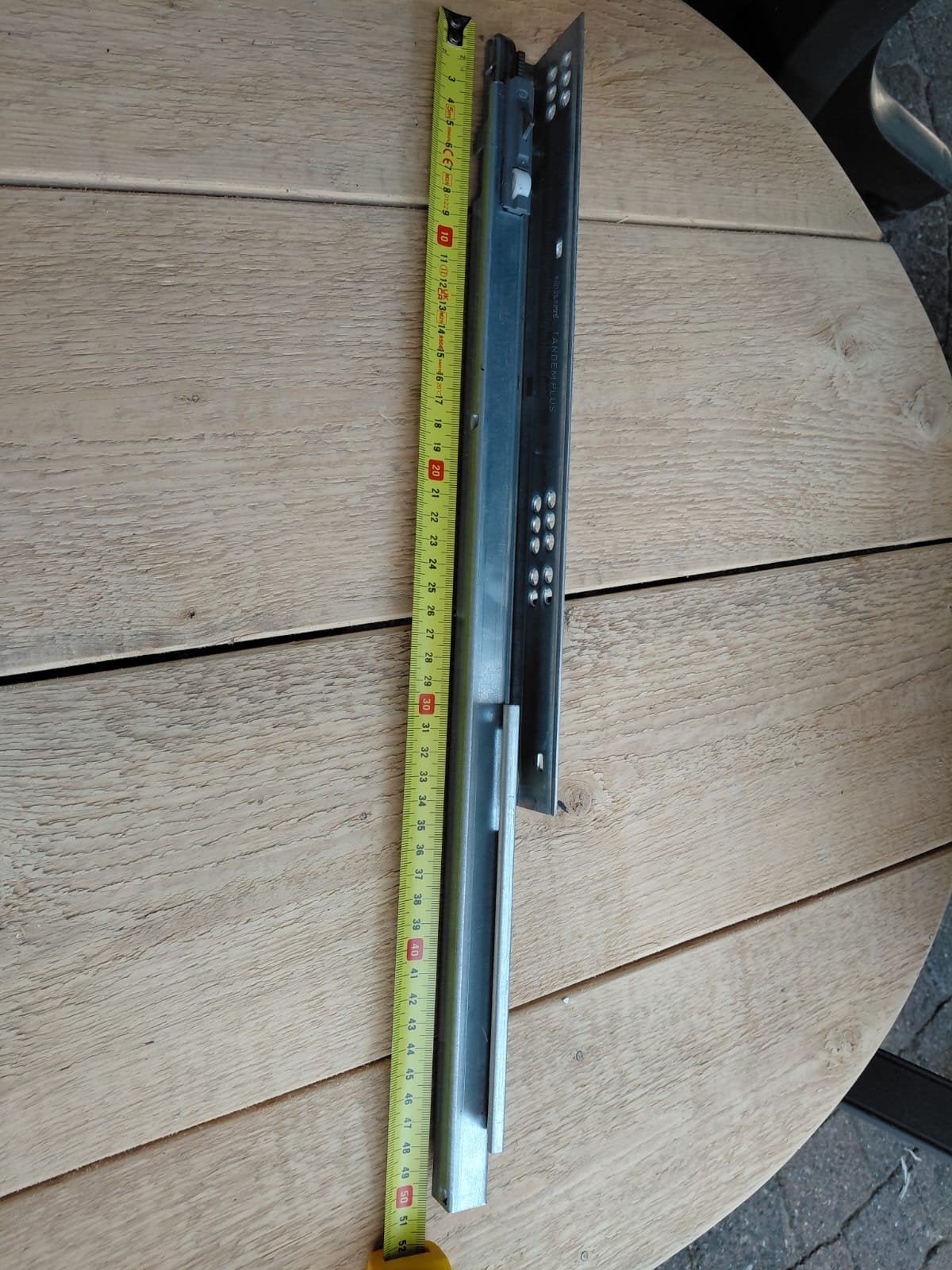 12x Ladegeleiders Softclose voor Houten Kastjes - 50 cm, Ophalen of Verzenden, Gebruikt, 250 mm of meer, Overige typen