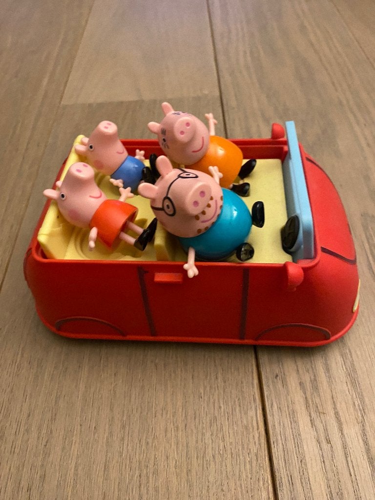 Peppa Pig family auto, Ophalen of Verzenden, Zo goed als nieuw