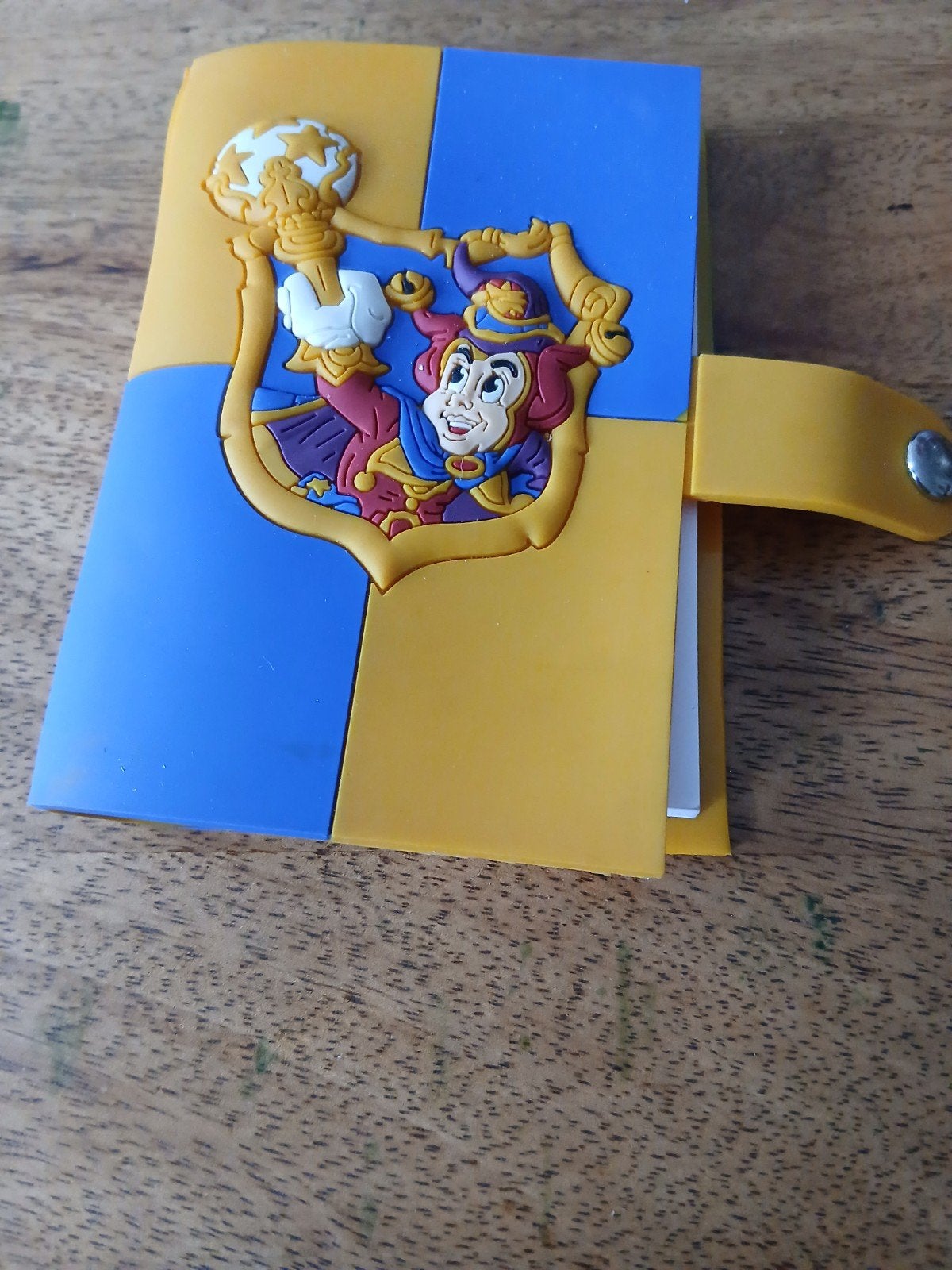 efteling notitieblokje, Ophalen