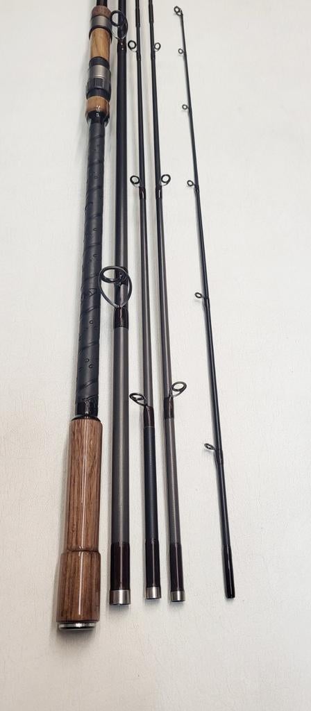 Nieuw zeer uniek handgebouwde penhengel 12ft 1.75/2.25, Watersport en Boten, Hengelsport | Karpervissen, Ophalen, Nieuw, Werphengel