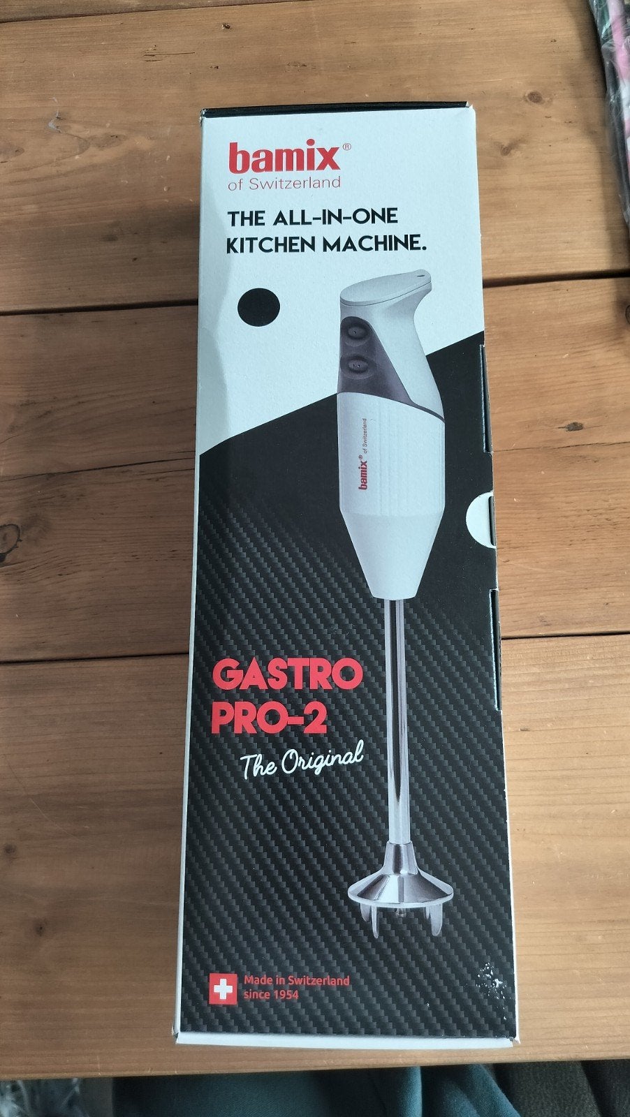 Nieuwe Bamix Gastro Pro-2 Staafmixer, Minder dan 1 liter, Ophalen of Verzenden, Nieuw, 2 snelheden