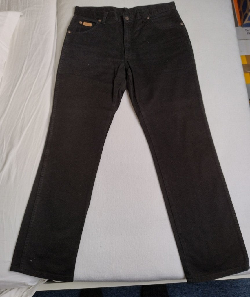 Wranger Spijkerbroek, zwart (nieuw), Kleding | Heren, Spijkerbroeken en Jeans, Ophalen, W36 - W38 (confectie 52/54), Zwart, Wrangler