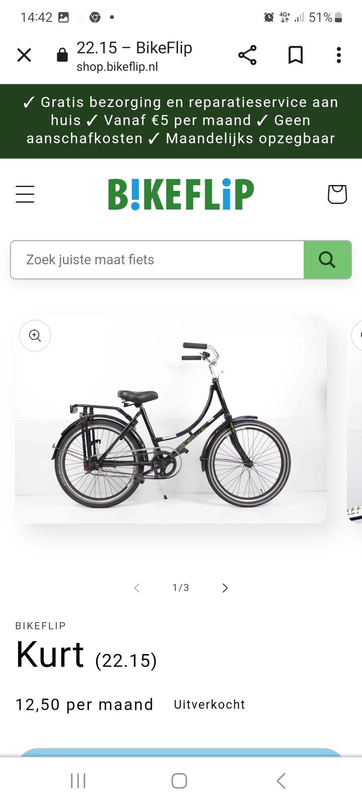 Cortina u4, Fietsen en Brommers, Zo goed als nieuw
