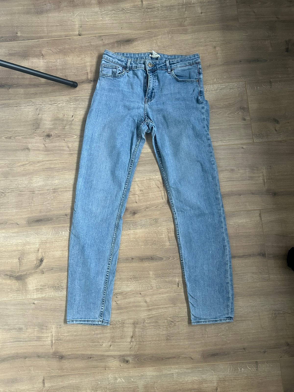 Lichte jeans maat 40 H&M, Ophalen of Verzenden, Zo goed als nieuw, Blauw, W30 - W32 (confectie 38/40)
