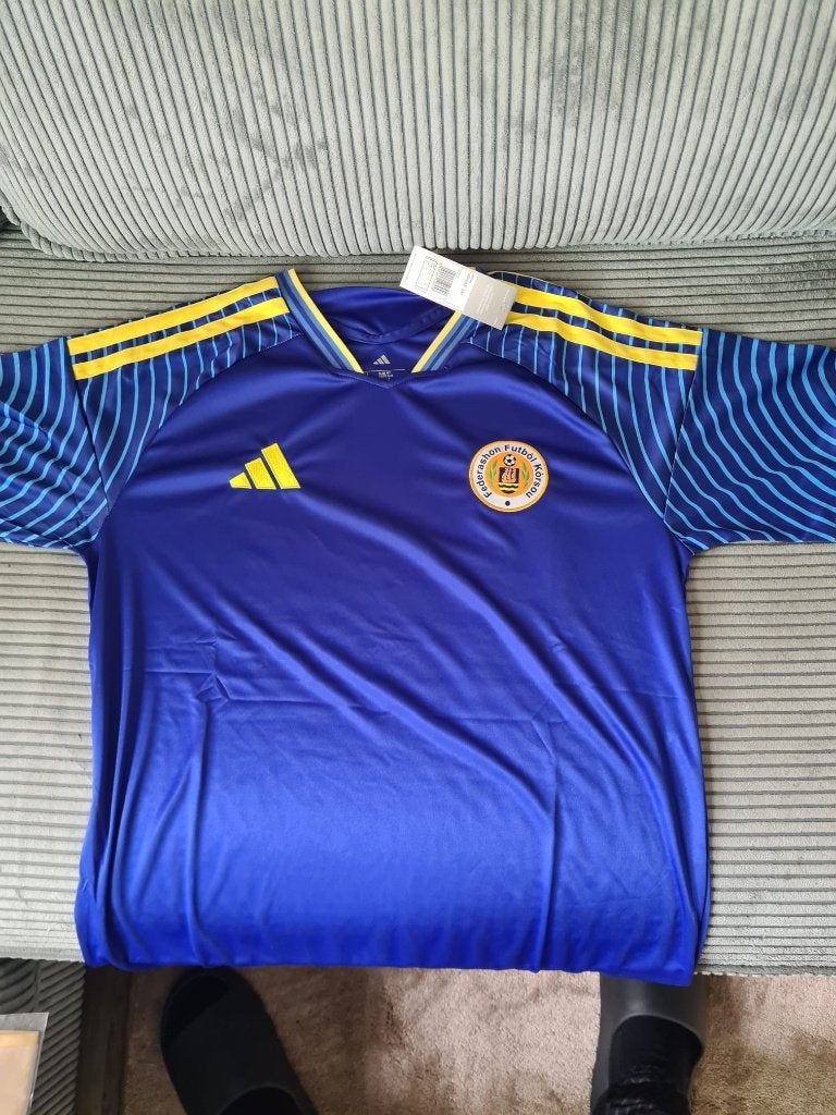 Voetbal shirt curacao, Groter dan maat XL, Ophalen of Verzenden, Nieuw, Shirt