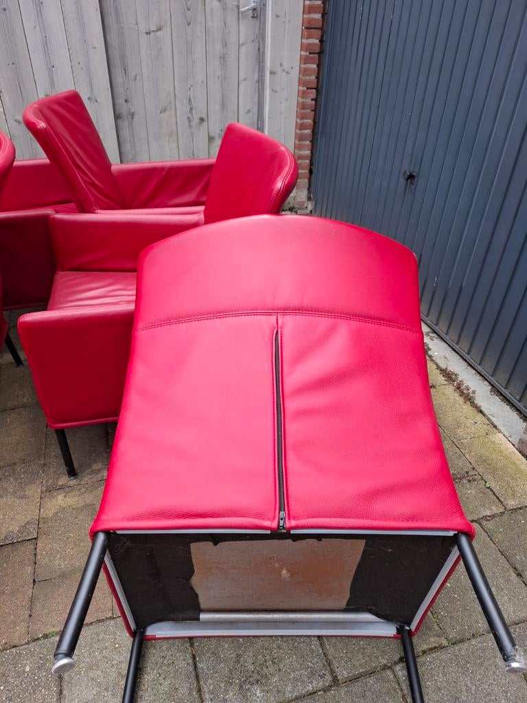 Mooie leren stoelen, Ophalen of Verzenden
