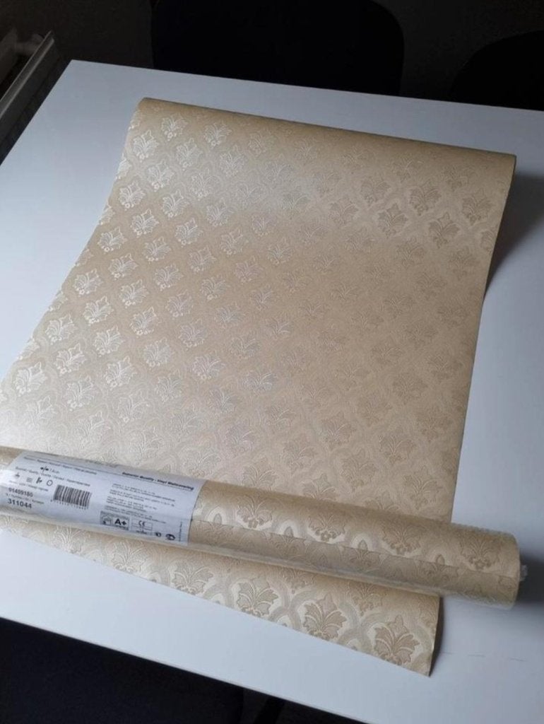 Eijffinger vinyl behang gouden barok patroon voorradig, Huis en Inrichting, Overige patronen, Overige merken, 75 m² of meer, Ophalen of Verzenden