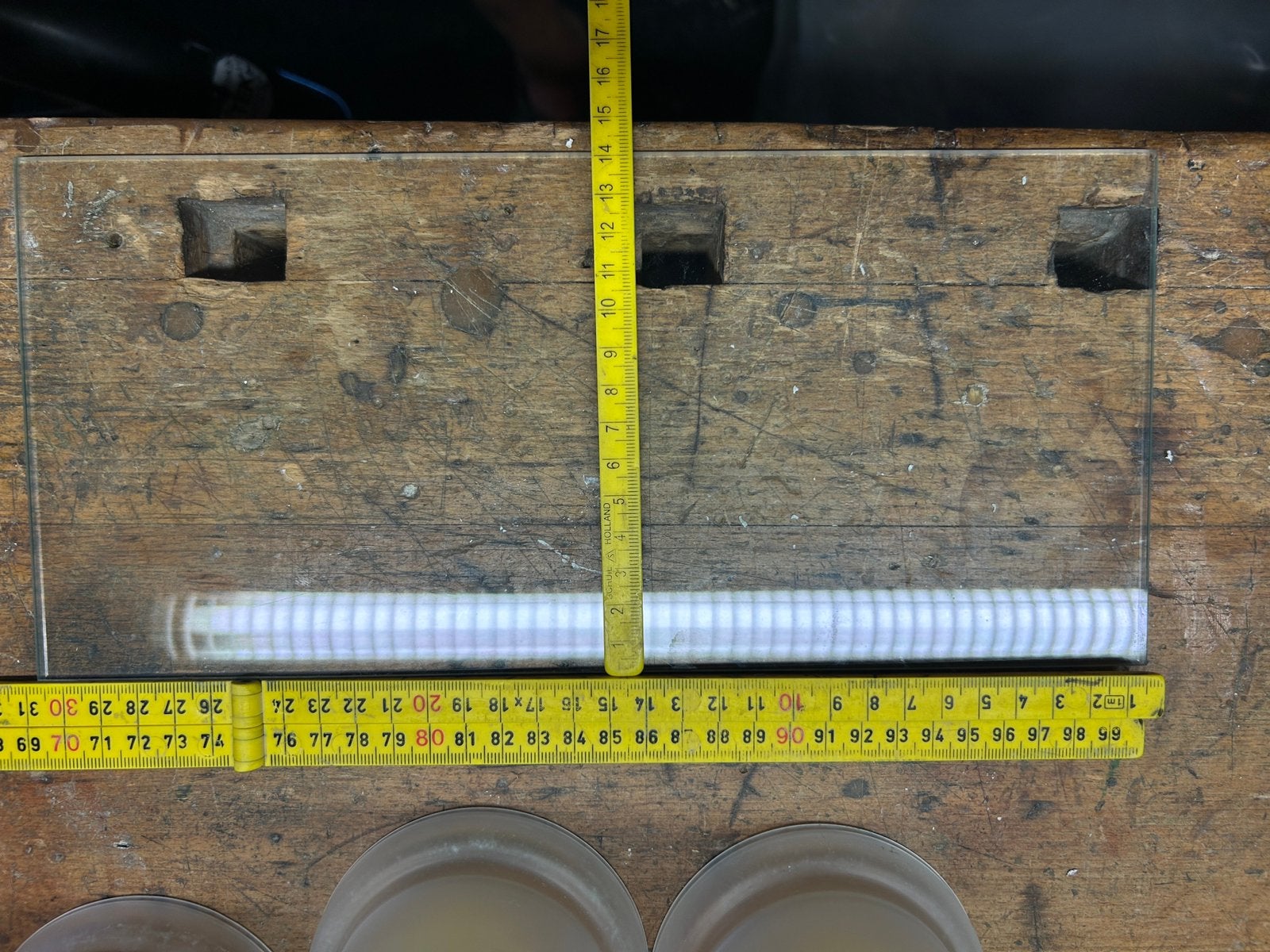 Glasplaatjes 4 mm, Minder dan 80 cm, Minder dan 80 cm, Nieuw, Ophalen of Verzenden