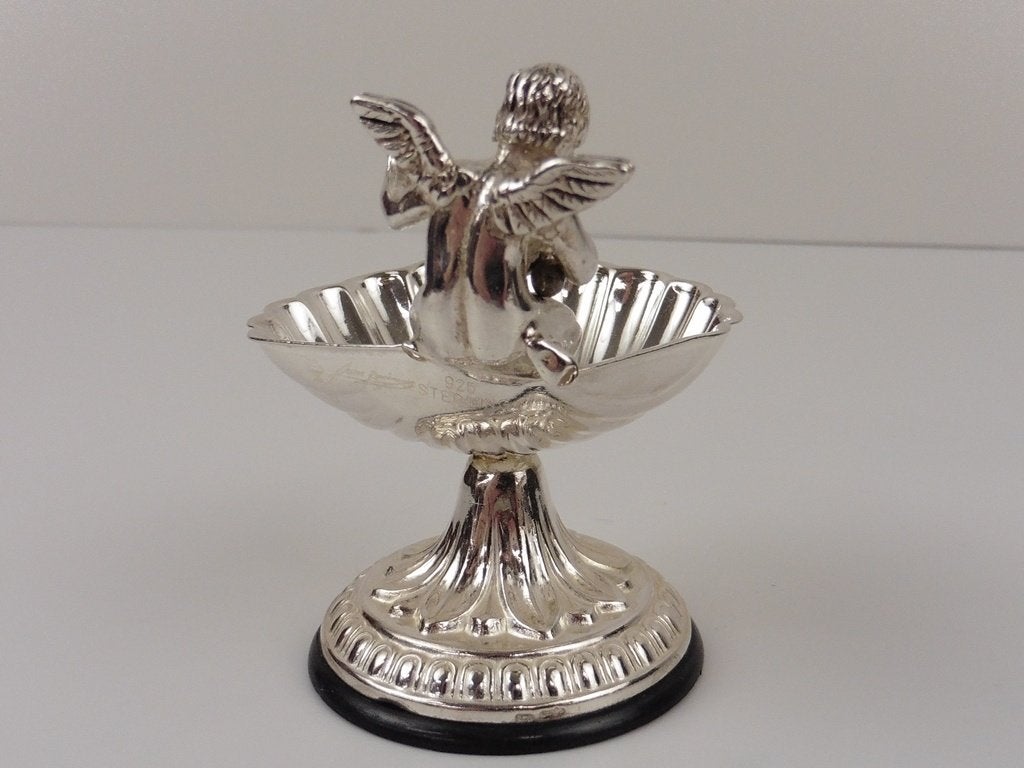 Zilveren zoutbakje, Pedro Duran Morales                 Z193, Ophalen of Verzenden, Zilver