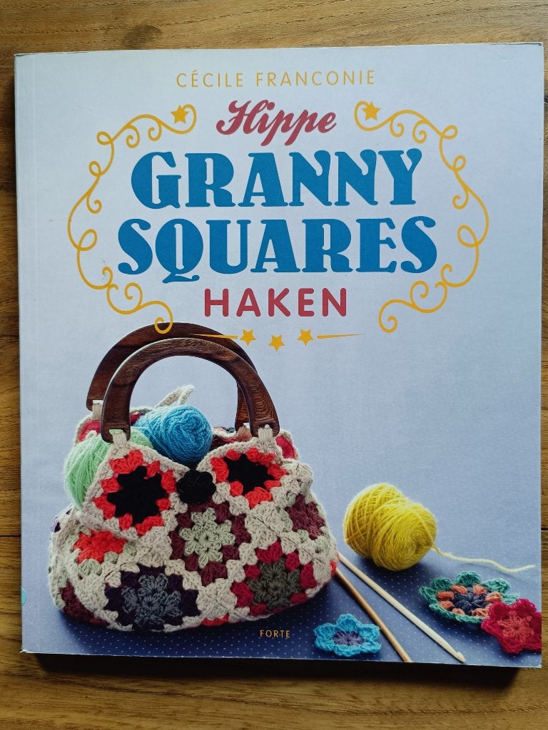 Hippe granny squares haken, Breien en Haken, Nieuw, Ophalen of Verzenden, Cécile Franconie