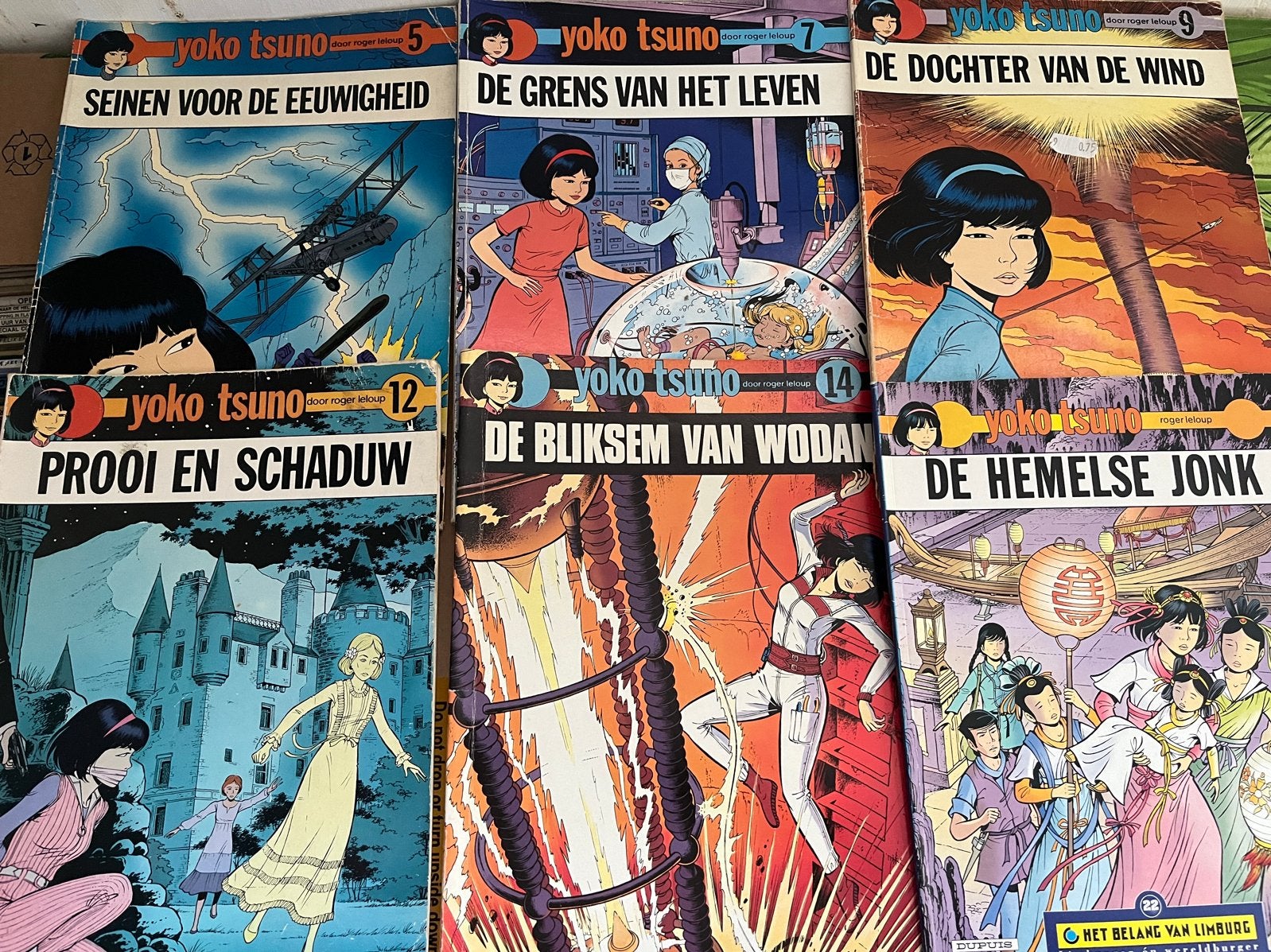 Yoko Tsuno stripboeken - Diverse delen, Meerdere stripboeken, Ophalen of Verzenden, Gelezen