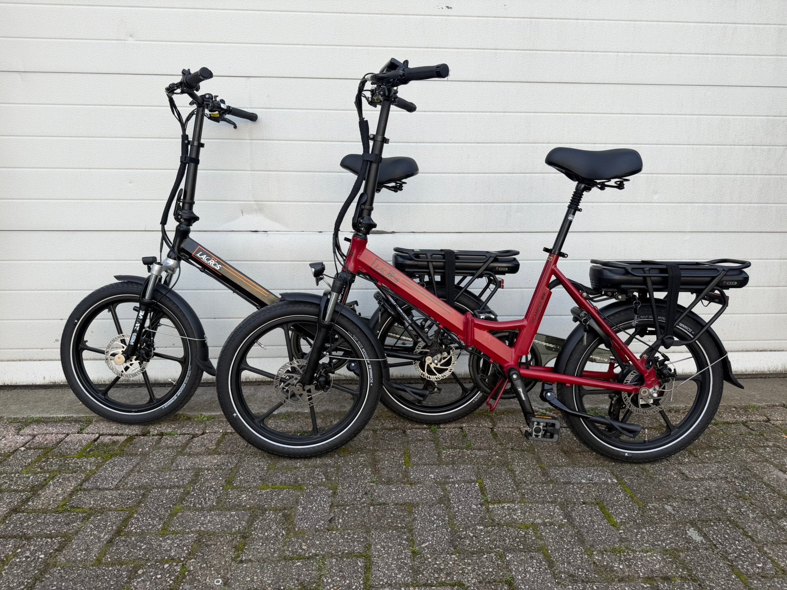 Lacros Scamper S400 elektrische vouwfietsen - topstaat!, Fietsen en Brommers, 20 inch of meer, Gebruikt, Versnellingen, Totaal opvouwbaar