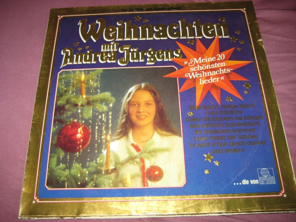 LP, Weihnachten mit Andrea Jürgens, Cd's en Dvd's, Ophalen of Verzenden, Zo goed als nieuw, 12 inch