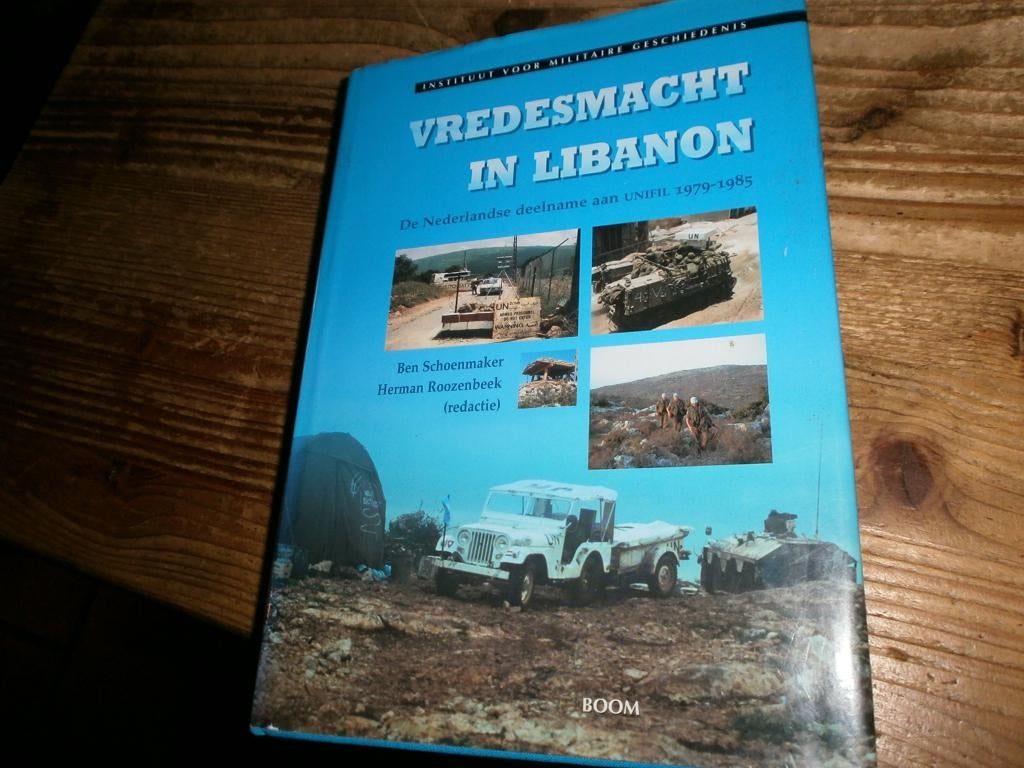vredemacht in libanon UNFIL 1979-1985 met fotos vd inzet, Ophalen of Verzenden, Tweede Wereldoorlog, Nieuw, Overige onderwerpen