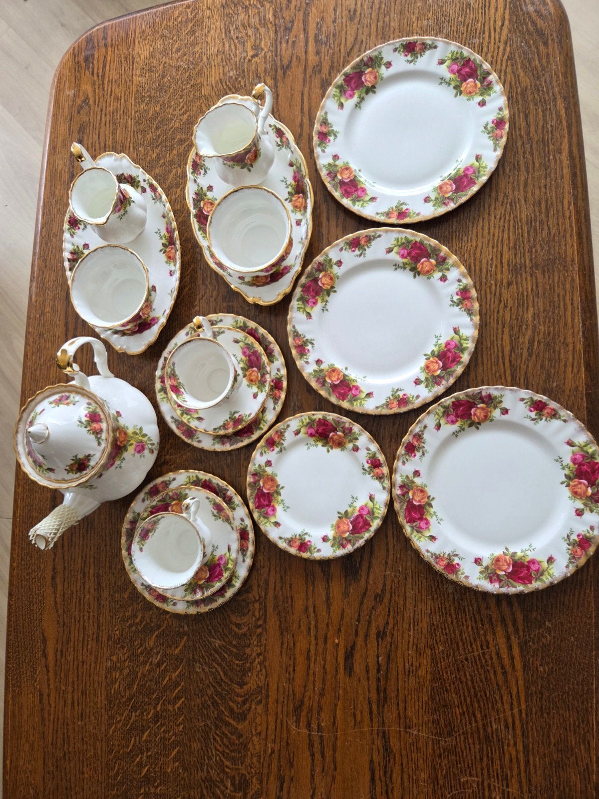 Royal Albert Old Country Roses theeservies/eetservies, Ophalen of Verzenden