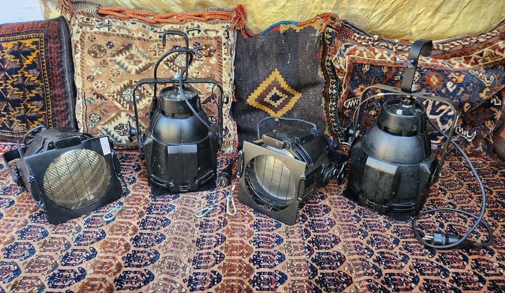 4 Spotlights Toneel Theater Lamp Stage Spotlight, Ophalen of Verzenden