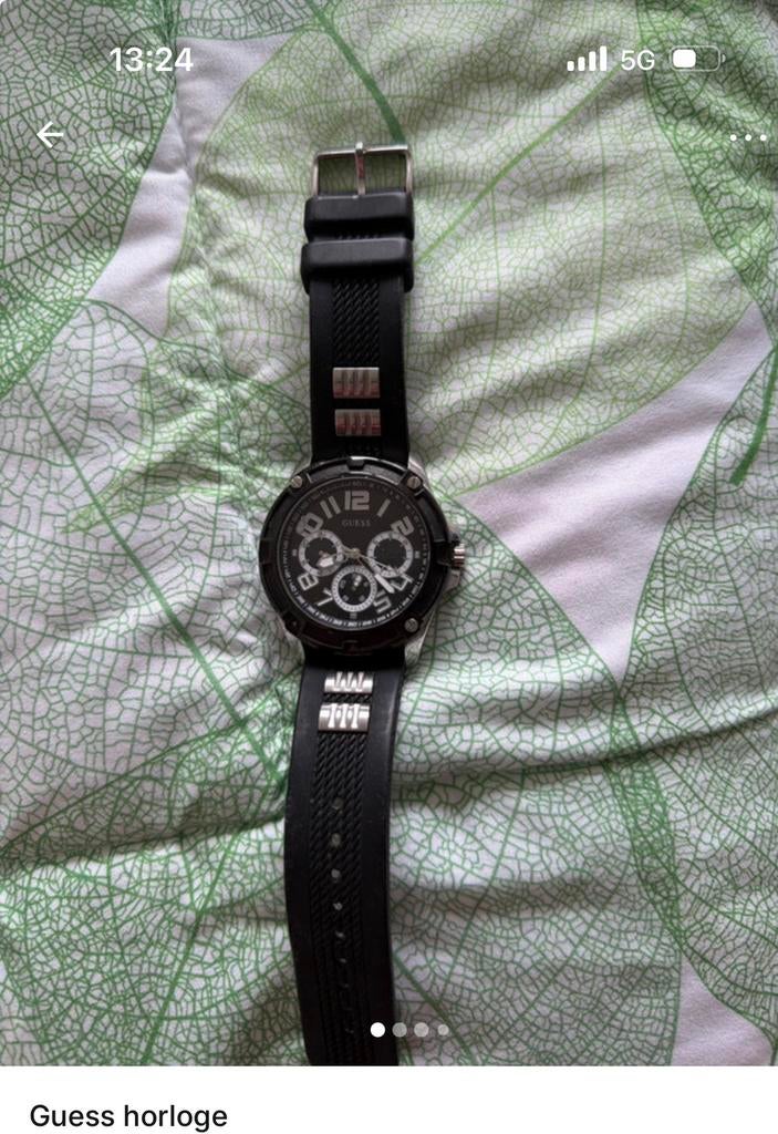 Heren horloge, Sieraden, Tassen en Uiterlijk, Horloges | Heren, Ophalen of Verzenden, Zo goed als nieuw, Staal, Overige merken