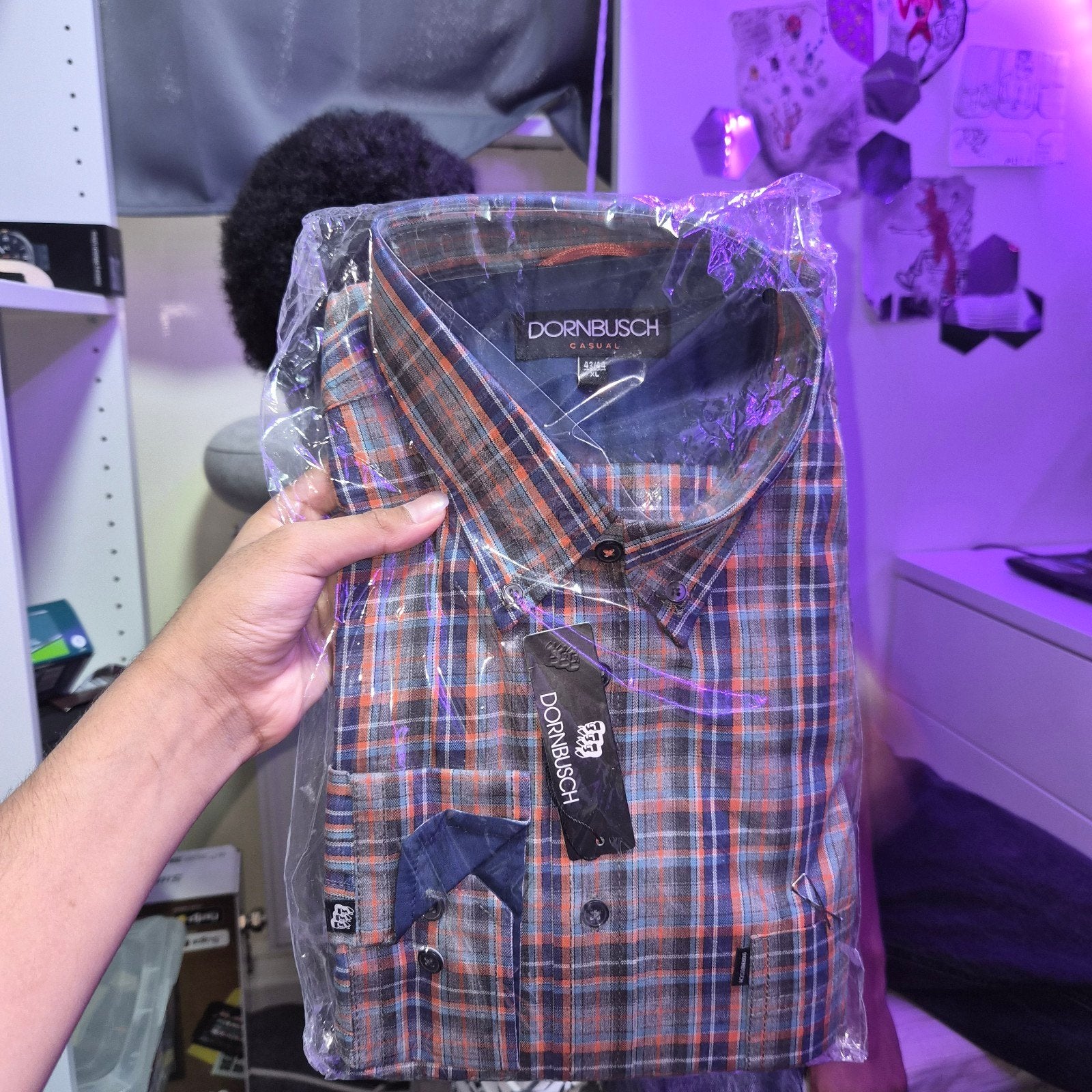 Dornbusch Casual geruit overhemd - Nieuw met kaartjes, Meerkleurig, Nieuw, Ophalen of Verzenden, Dornbusch