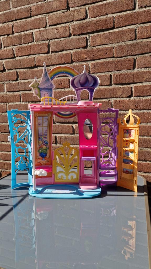 Barbie prinsessen kasteel, Ophalen of Verzenden, Gebruikt, Meisje