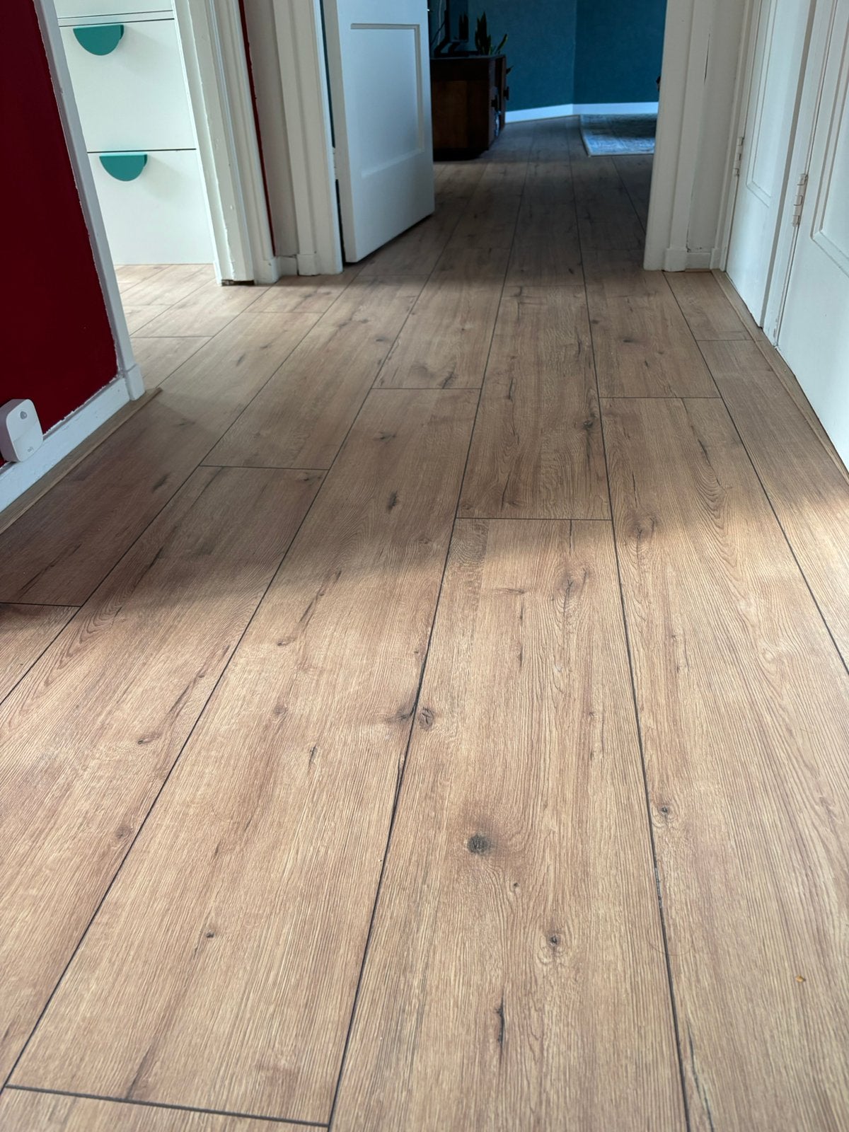 Circa 50m2 mooie laminaatvloer circa 50m2, Ophalen, 50 tot 150 cm, Zo goed als nieuw, 10 m² of meer