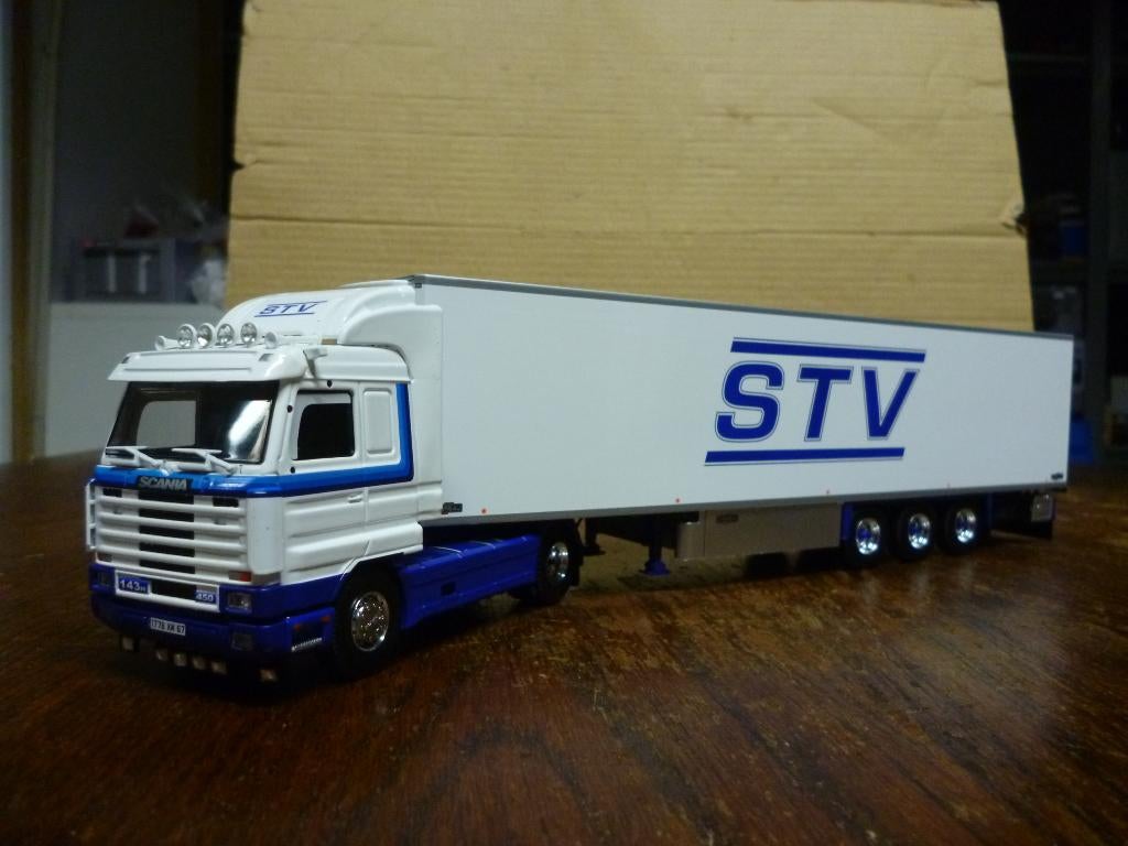 Tekno Scania 143 STV met certificaat, Ophalen of Verzenden, Nieuw, Bus of Vrachtwagen, Tekno