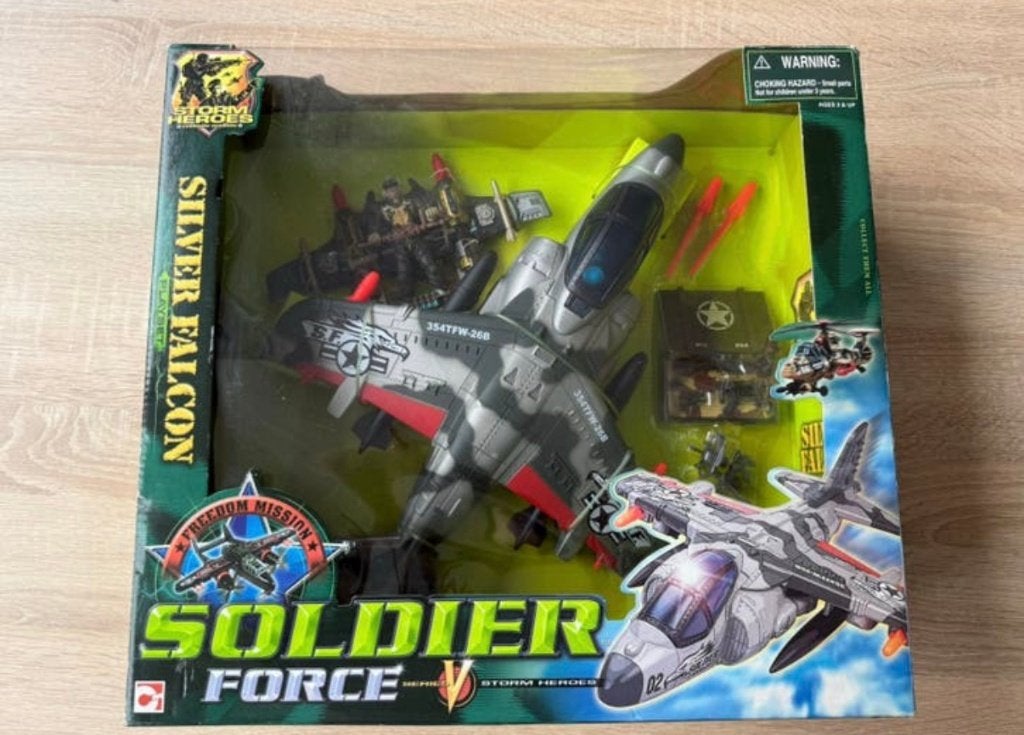 Soldier Force V Silver Falcon, Ophalen of Verzenden, Nieuw