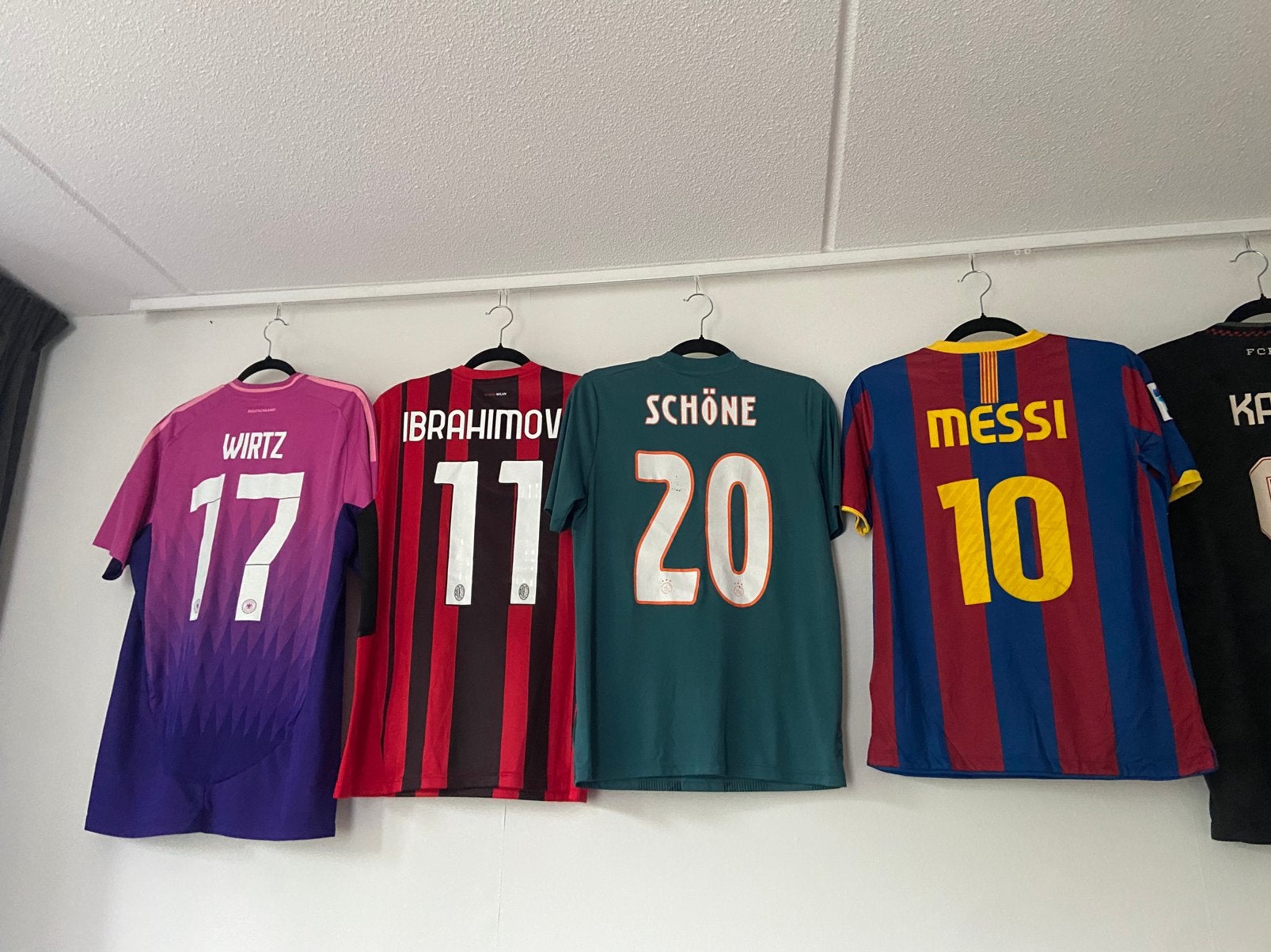 Originele voetbal shirt collectie, Sport en Fitness, Voetbal, Ophalen of Verzenden, Zo goed als nieuw, Shirt