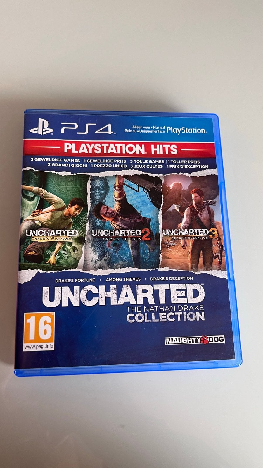 Uncharted: The Nathan Drake Collection PS4, Avontuur en Actie, 1 speler, Ophalen of Verzenden, Zo goed als nieuw