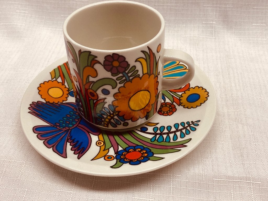 retro servies  Acapulco, Verzenden, Overige typen, Nieuw, Overige stijlen