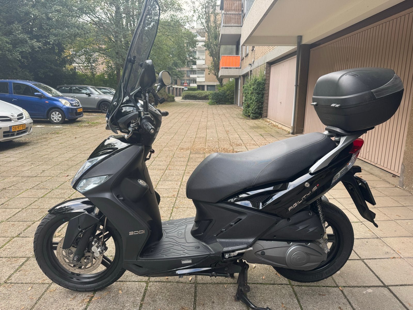 Kymco Agility 16+ 200 - Motorscooter uit 2022, Fietsen en Brommers, Ophalen, Gebruikt, Maximaal 45 km/u, Agility