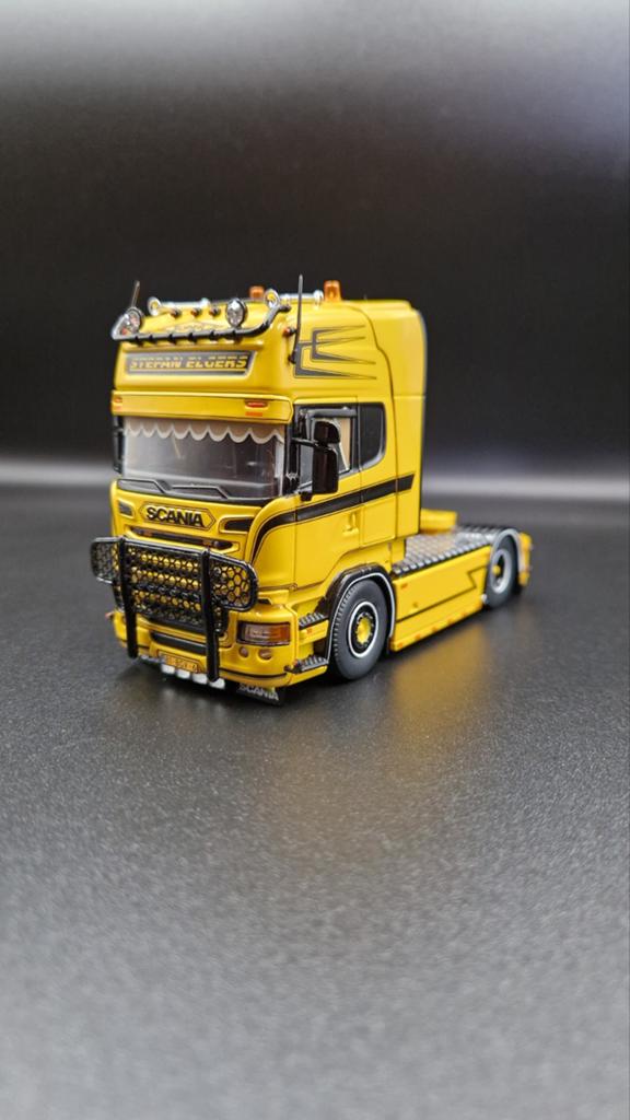 Tekno | Stefan Elgers - Scania Topline, Ophalen of Verzenden, Zo goed als nieuw, Bus of Vrachtwagen, Wsi