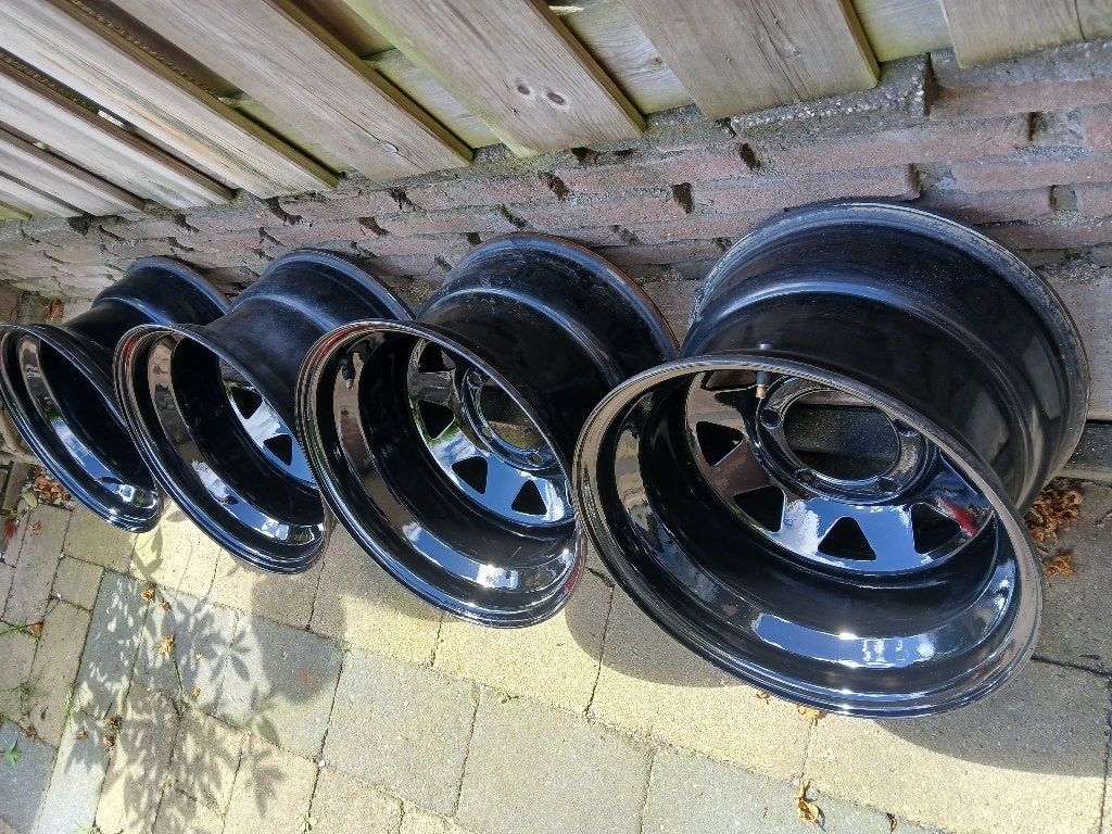 10j Jeep CJ Ford BRONCO F150 velgen 5X139,7 Land Rover 5x165, Auto-onderdelen, Banden en Velgen, Ophalen, Gebruikt, 15 inch, 295 mm