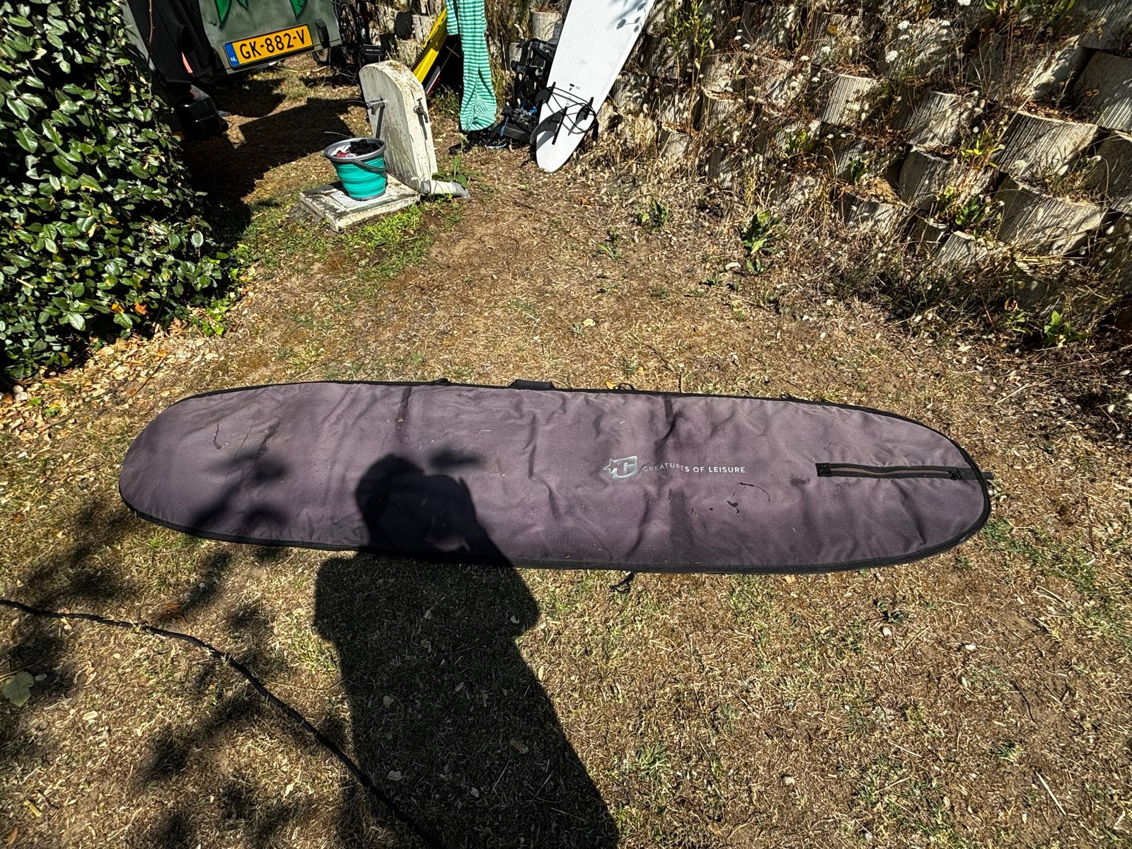 Creatures of Leisure Boardbag Tot 9 ft, Watersport en Boten, Golfsurfen, Ophalen, Gebruikt, Longboard, Met draagtas