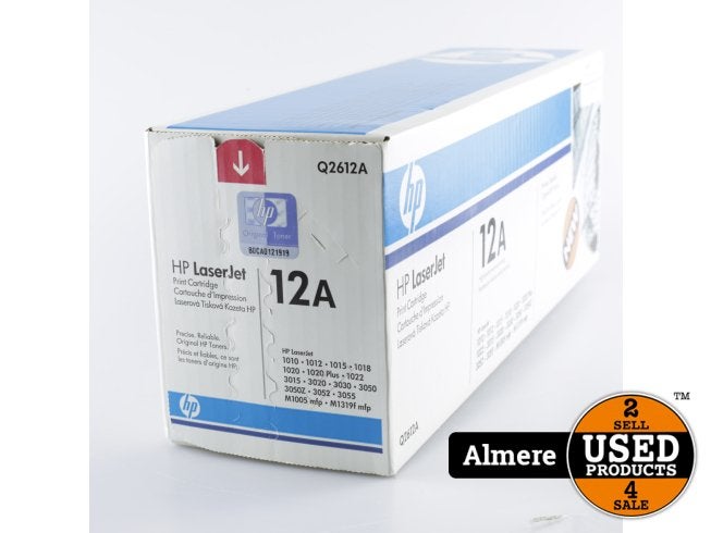 HP Q2612A nr. 12A toner cartridge zwart (origineel) | NIEUW, HP, Nieuw, Support@hp.com, 1501 Page Mill Road
Palo Alto, CA 94304
USA