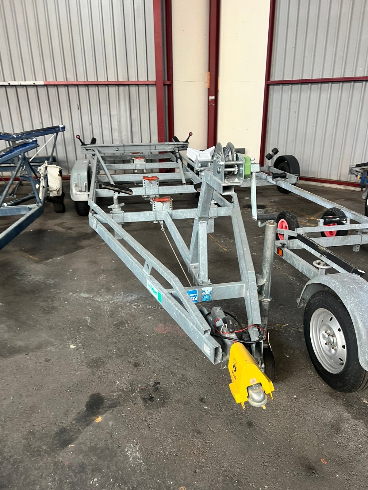 Weber boottrailer TA 2000 (2013) – 2.100 kg – incl. slot, Ophalen, Zo goed als nieuw, Overige typen, 1500 tot 3000 kg