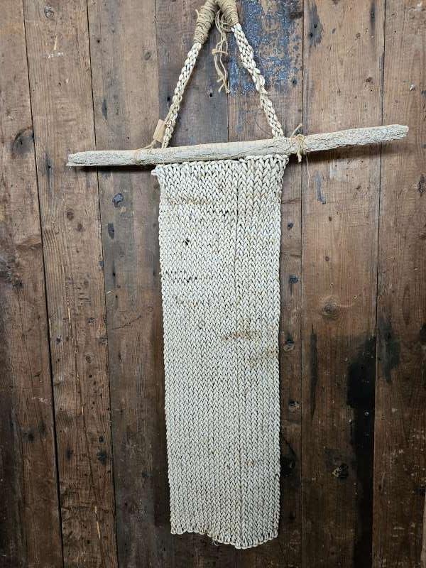 oude wandhanger``schelpjes``WOONWINKEL RUSTIEK``, Ophalen of Verzenden